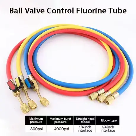 R22 R134 R410 Full Series of Colored and Black Air Conditioning Refrigerant Tubes and Fluorine-Adding Tubes