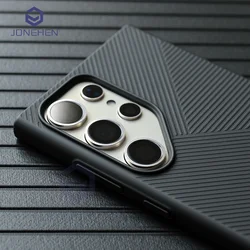 Ultra Thin Matte Clear For Samsung Galaxy S26 S25 S24 Ultra S26ultra Luxury Skin Feel Geometric Patterns Hard Shockproof Cover