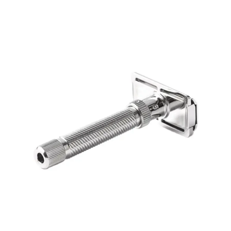 Yaqi Ultima Slope Stainless Steel Adjustable Slant Head Mens High Quality Safety Razor With 77mm Handle Length And 12mm Diameter