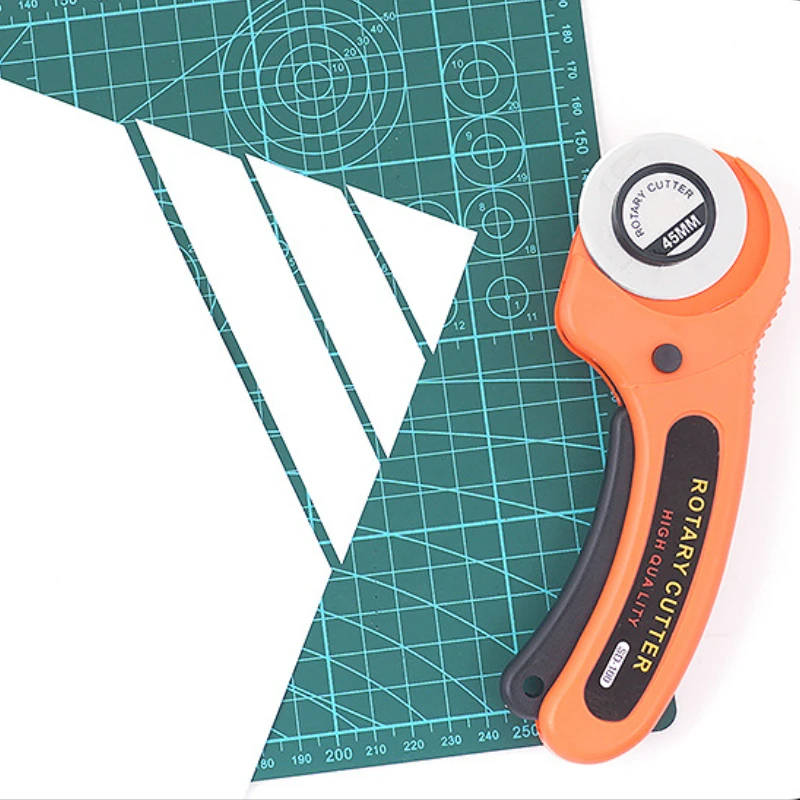 Manual Roller Cloth Cutter Dotted Line Straight Line Break Point Circular Paper Cutter DIY Leather Paper Fabric Cutting Tool