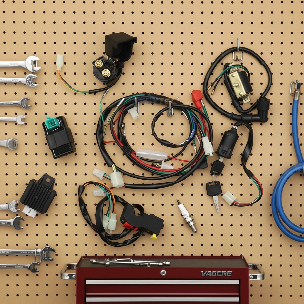 Custom Controller Wiring Harness For Electric Vehicle Motor Control Replacement Wire Assembly