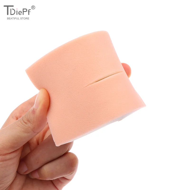 Silicone Medical  Anatomy Practice Suture Pad Model Pad Skin Suture Training Model Surgical SuturePad Human Traumatic Skin Model