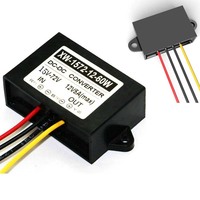 DC15-72V Step Down to 12V 5A 60W Voltage Regulator Buck Converter Reducer Power Converter Waterproof Module Transformer for Car