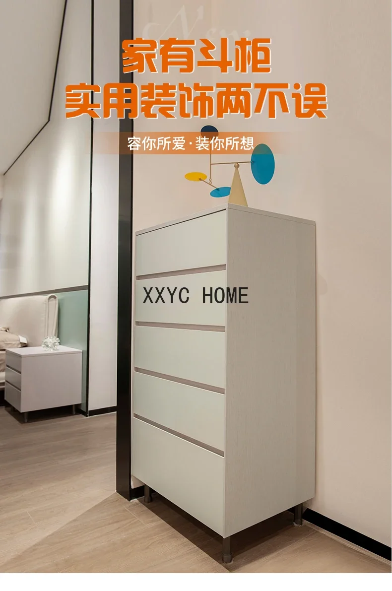 Современный минималистичный комод для гостиной, большой вместительный комод для хранения в спальне, комод, мебель