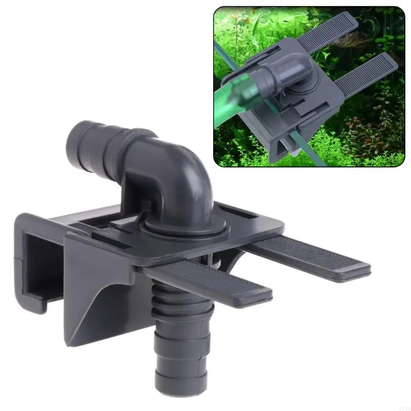 77JB waterpijphouder vissen voor plastic clips duurzame aquarium buis klem houders clip voor inlaatuitlaat tu