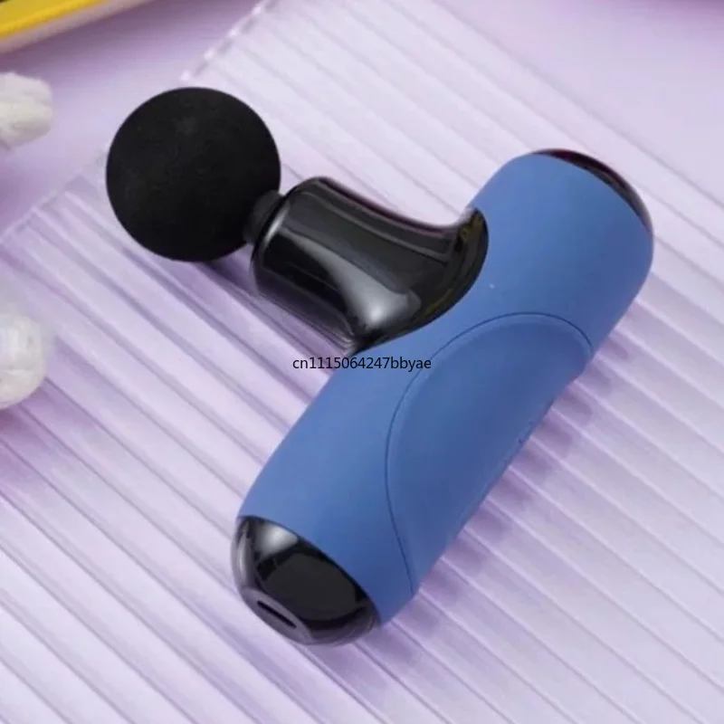 Beoka Portable Professional Fascia Gun Mini 5 Head Deep Tissue Massage Device Brushless Motor Pocket Massage Gun