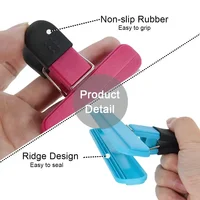 Portable Bag Clips Kitchen Storage Food Snack Seal Sealing Bag Clips Sealer Clamp Plastic Tool Kitchen Organization Accessories - Image 3