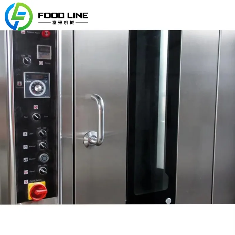 Custom Rotating Heat Oven Electric Gas Pizza Diesel Rotating Chicken Vertical Italian Rotating Oven For Large Production