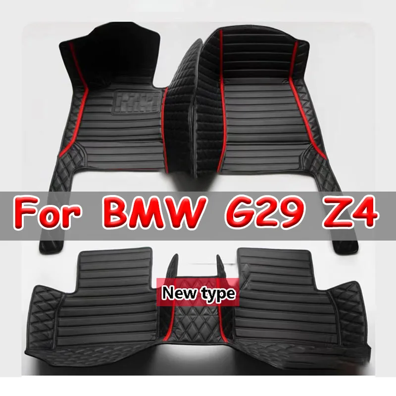 

Artificial Leather Custom Car Floor Mats for BMW G29 Z4 2018-2023 Year Interior Details Car Accessories