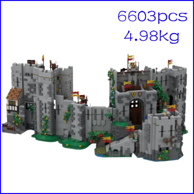 Spot MOC-100690, 178821 castillo de construcción DIY montaje de partículas pequeñas bloques de construcción juguete educativo modelo regalo conjunto adornos