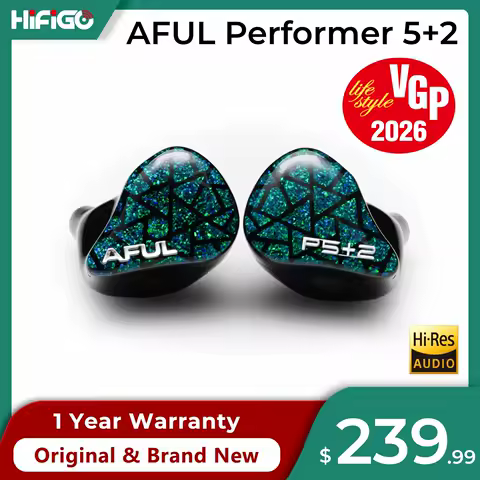 AFUL Performer 5+2 / Performer 7 2DD+4BA+1Micro Planar In E…