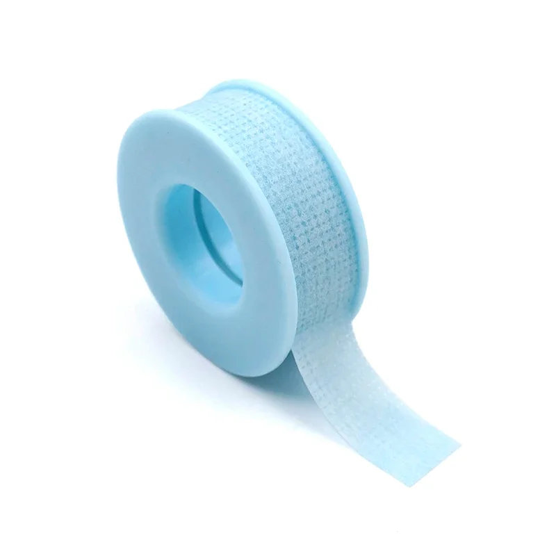 Non-woven Silicone Gel Eyelash Tape Breathable Sensitive Resistant Microporous Blue/Pink Eye Pad Eyelash Extension Tools