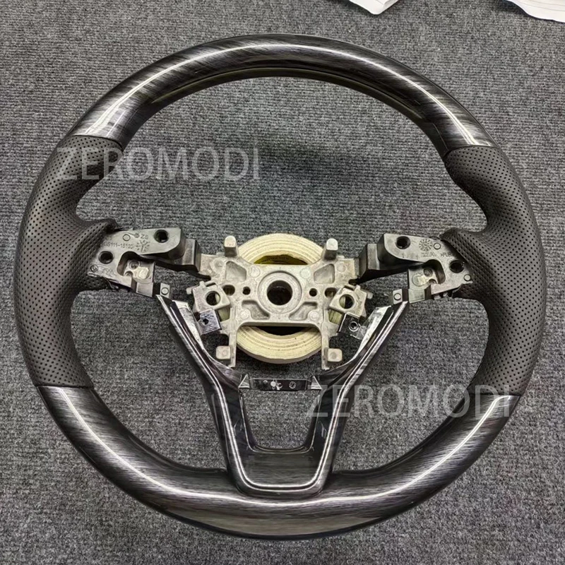 Walnut Wooden Leather Steering wheel For Honda Accord 10 2018-2020 Insight 2019