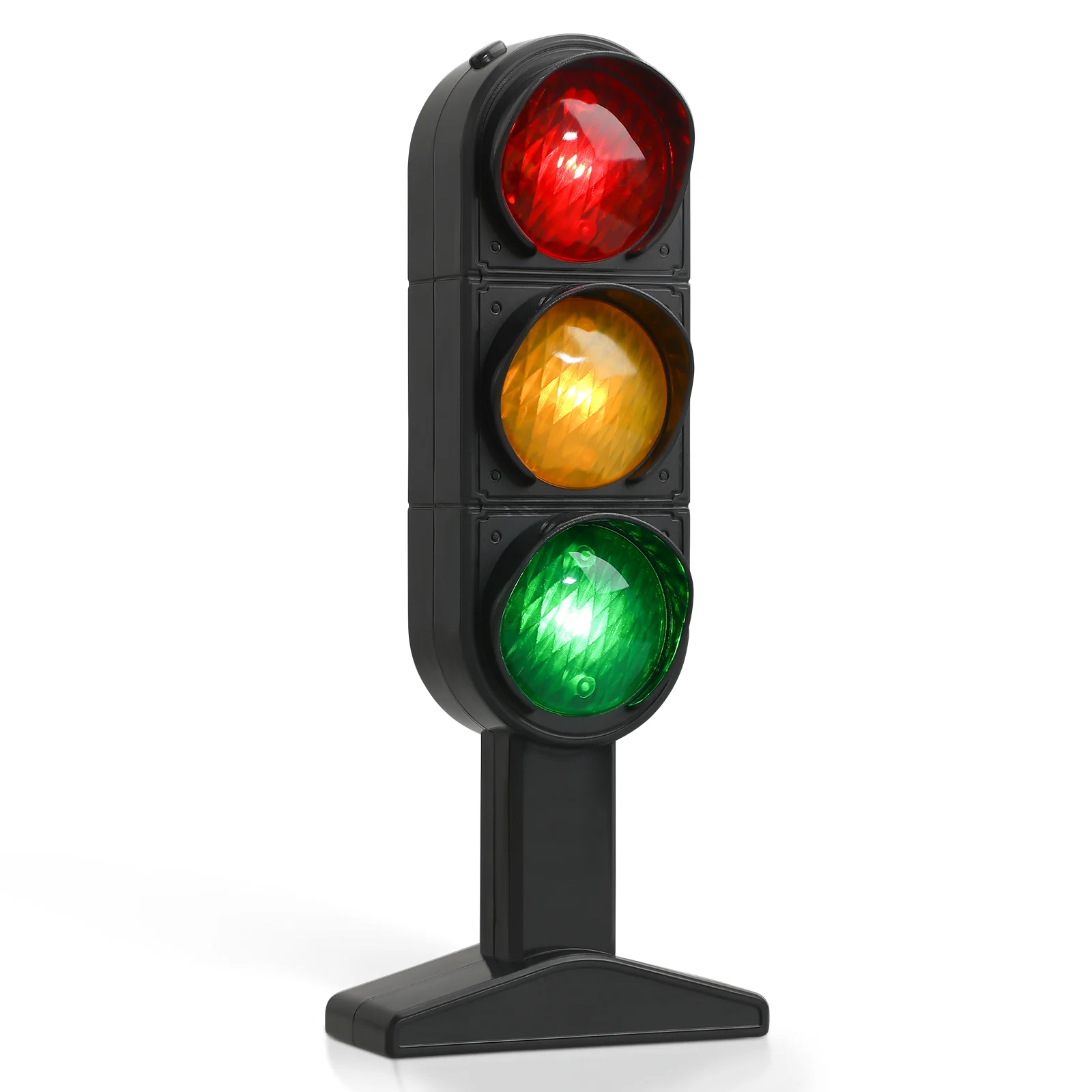 

Traffic Light Toy Sign Lights Toys Model Ornament Kids Road for Sound Lamp Stop