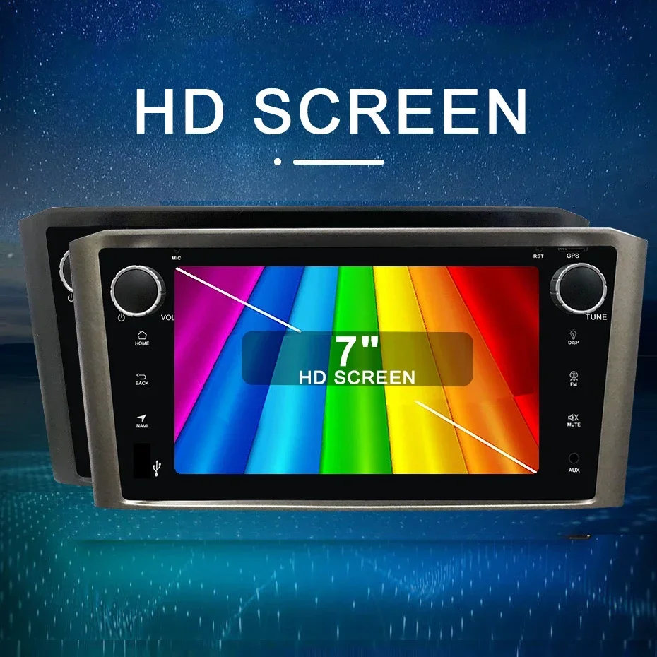 8-Kern Android 15 Kabelloses CarPlay Autoradio Stereo für Toyota Avensis T25 2002-2008 Autoradio 7'' Multimedia-Bildschirm-Player 2 DIN – Detail 6