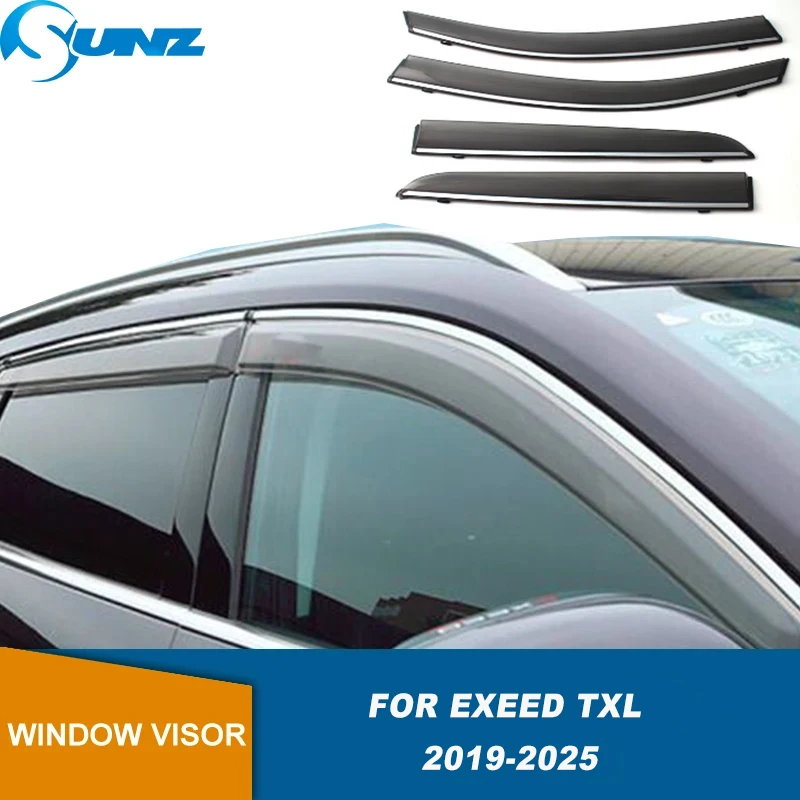 

Side Window Deflector For Exeed TXL 2019 2020 2021 2022 2023 2024 2025 Car Window Visor Guard Vent Awnings Shelter Rain Guard