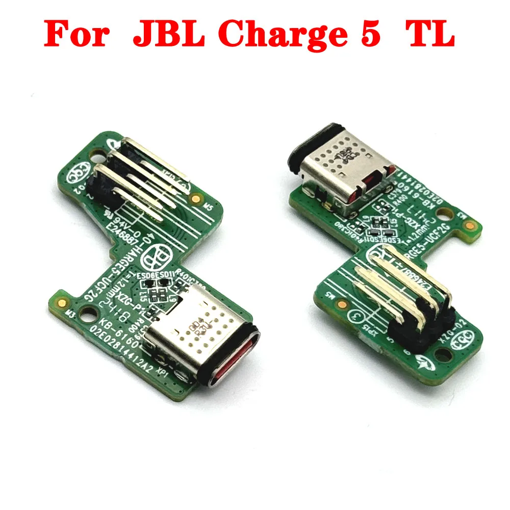 

1/3PCS For JBL CHARGE5 Micro USB Power Supply Board Connector For JBL Charge 5 TL Bluetooth Speaker Type c USB Charge Port