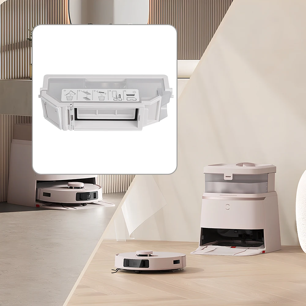 Caja de polvo para Ecovacs Deebot T30 Pro Omni T30 Pro T30 MAX T30 Omni Robot aspirador basura caja de polvo accesorios piezas