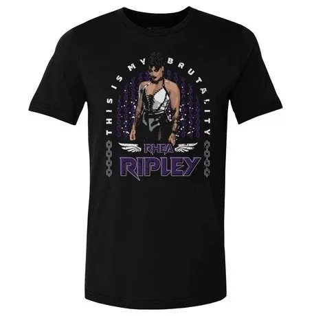 

Rhea Ripley Merch 2025 Tee T-shirt Merch Men Short Sleeve Tee Unisex Tops Clothes Causal Female Y2K Tops