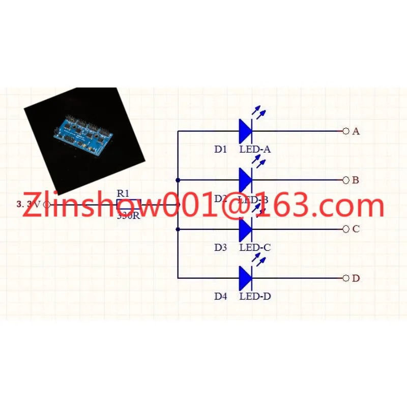 Four-way audio I2S/IIS switching module! Two-way version! 4-way choose 1 or 1 in 4 out!