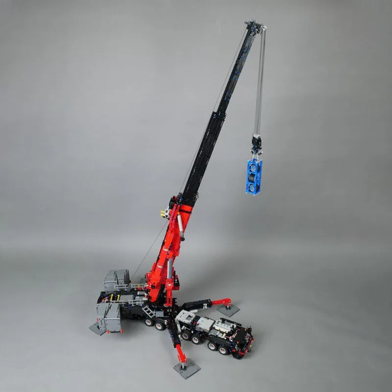 6304 Uds. MOC ingeniería urbana Liebherr LTM 11200 grúa móvil modelo de construcción DIY ladrillos tecnología montaje juguetes de Navidad regalos