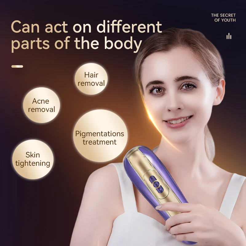 

DPL Photorejuvenation Skincare Device IPL Anti-Aging Face Wrinkle & Pigment Removal Home Use Skin Rejuvenation Tool