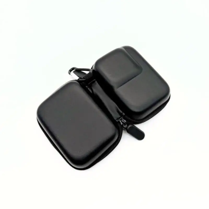 31BA Camera Travel Case for Action6/5Pro/4 PU Outer Shell Enclosed Zip Storage, Compact Organizers for Daily Carry, Photo