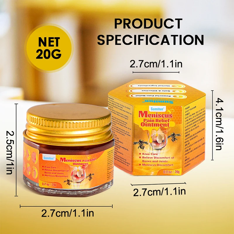Bee Venom Pain Relief Ointment Professional Gel Bee Venom Cream Propolis Joint Cream Of Neck Knee Shoulder Waist Leg