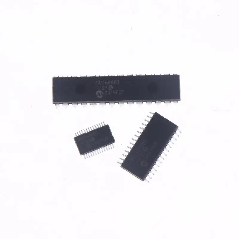 1 peça acessórios diy novo PIC16F883-I/ss PIC16F883-I/so PIC16F883-I/sp chipset componentes eletrônicos