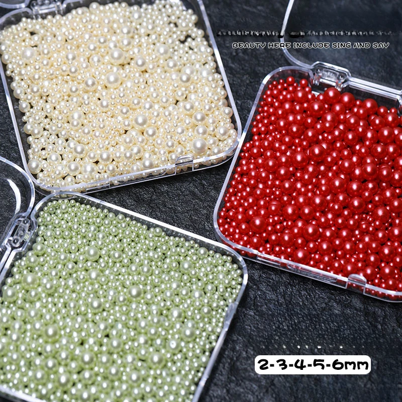 Perles colorées pour ongles, mélange de tailles, environ 18 g/boîte, bijoux 3D en forme de poire, pointes de manucure, décoration