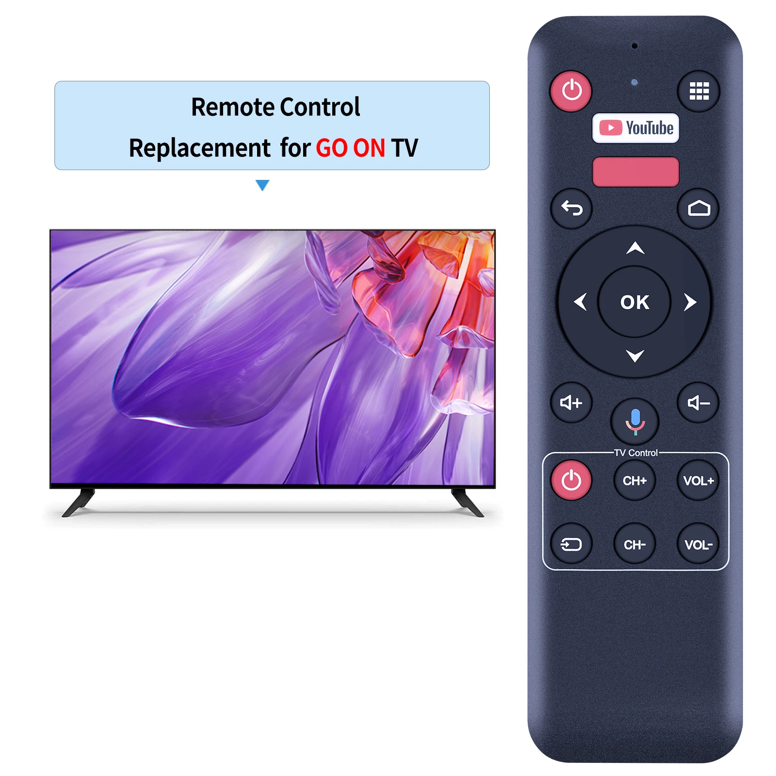 Remote control untuk GO ON TV