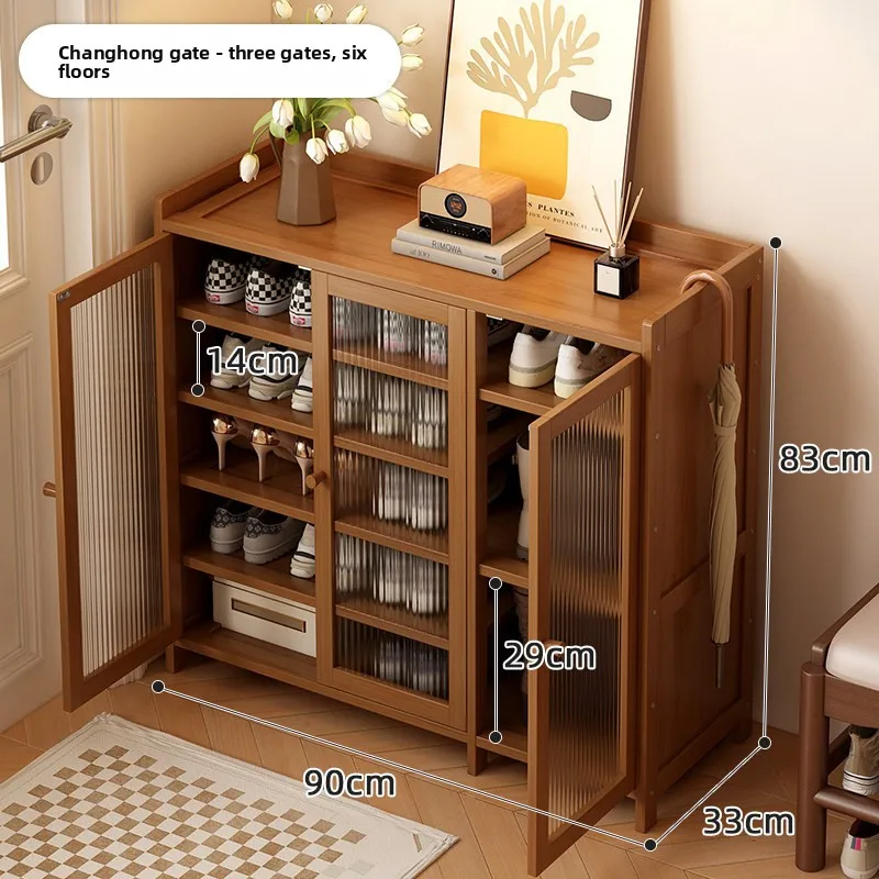 Shoe cabinet entrance household indoor shoe rack multi-layer home storage provincial space dormitory rental house shoe cabinet