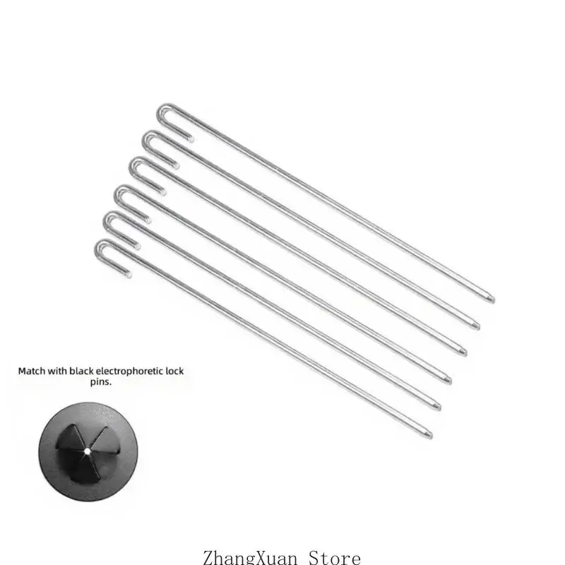 50 Stück Edelstahl-Critter-Guard-Clip für langfristigen Schutz, dauerhaft 3 x – Detail 9
