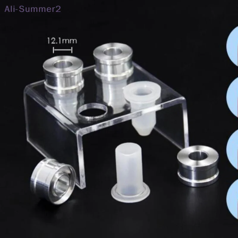 DIY Self-made Handmade Handmade Craft Tool Lipstick Material Kit Small Sample Nozzle Empty Tube Silicone Aluminum Mold Lipstick