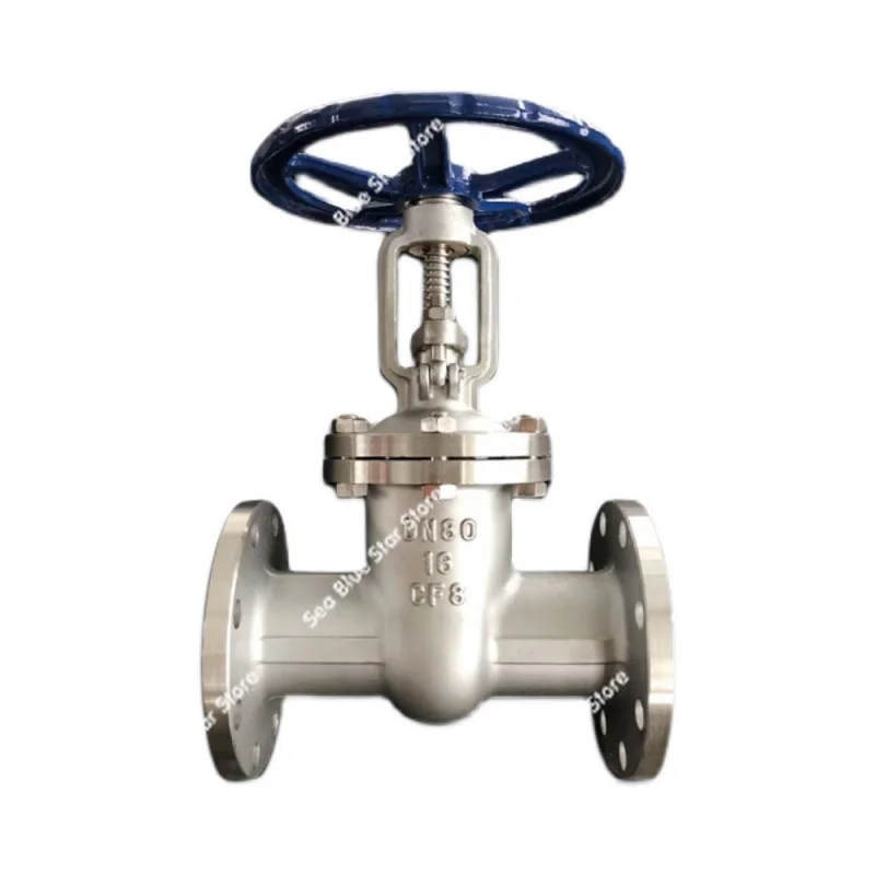 

Stainless steel Z41W-16P304 stainless steel high temperature steam heat transfer oil flange gate valve