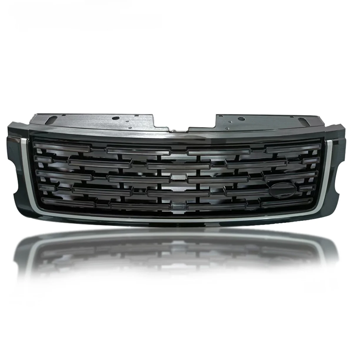 

Landnovo Body Parts Retrofit Car Grill For Range a Rover Vogue Land a Rover 2023 Black Silver Limited Edition Front Grille 2013-