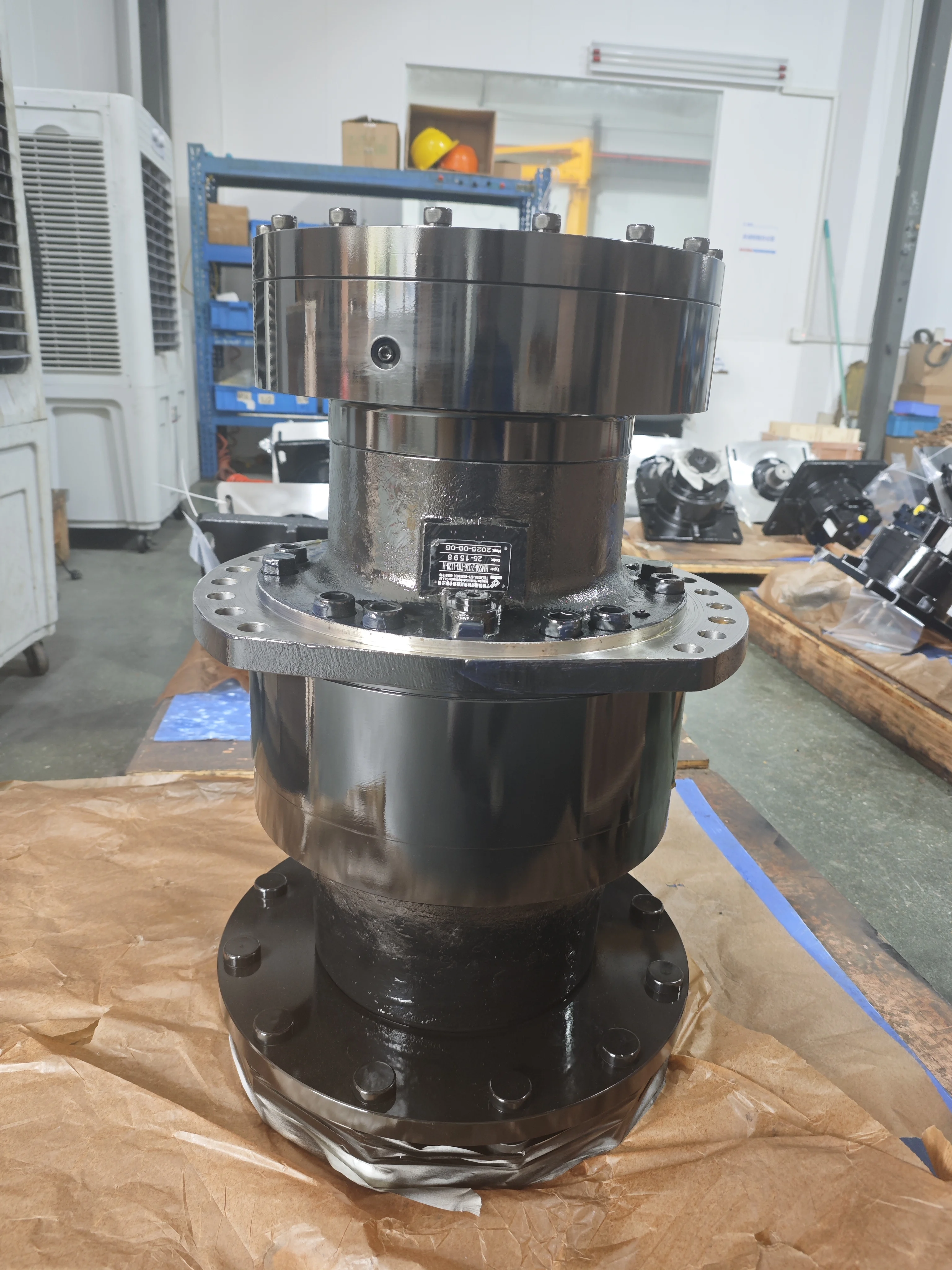 MS50 Hydraulic Piston Drive Wheel Motor Cast Iron Low Speed High Torque