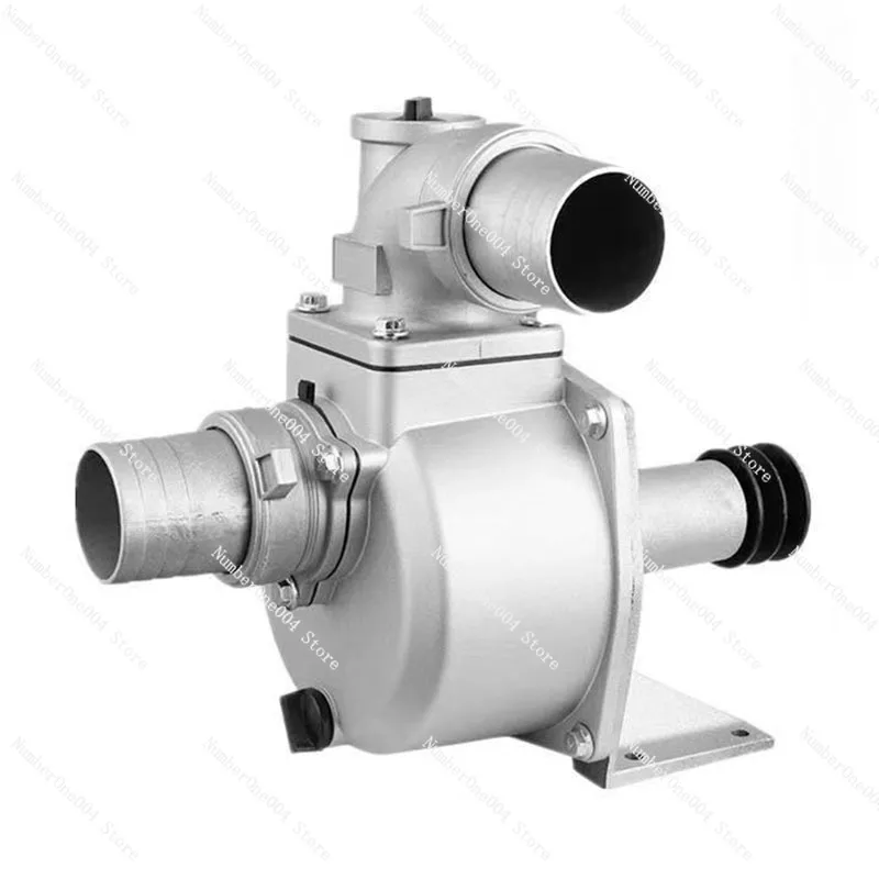 Drag Pump Aluminum  High Pressure Self-Priming Pump Small High-Head  Pulley Agricultural Irrigation Land Household