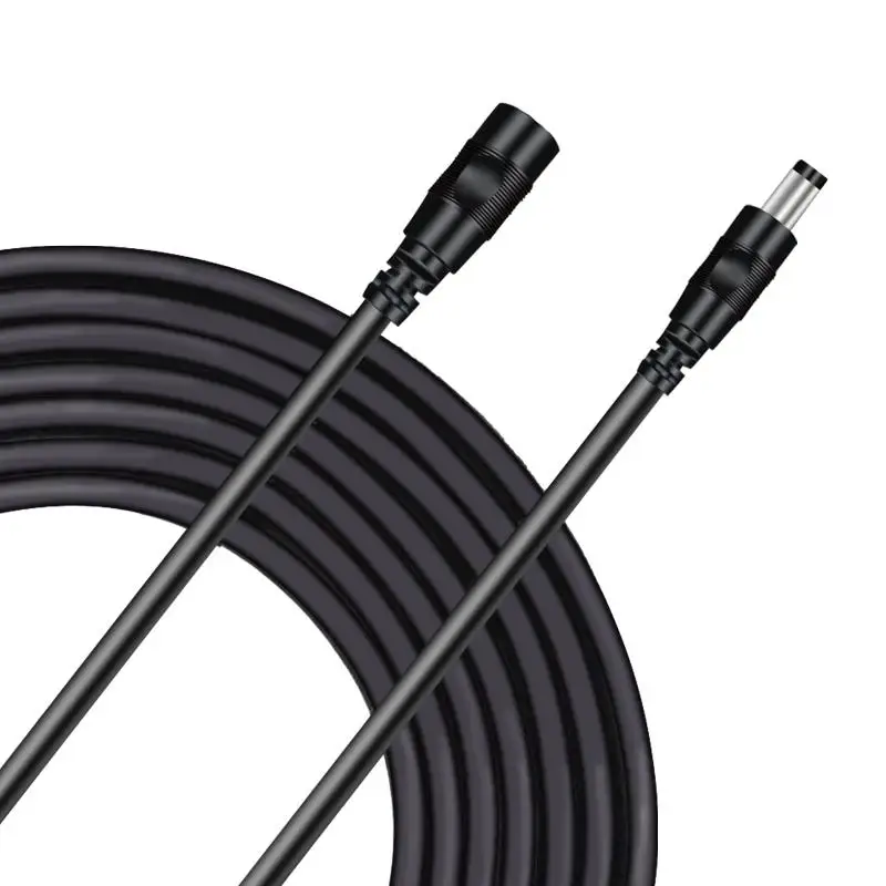 DC 12V Power Adapter Extension Cable 5.5*2.1mm Male Female Power Cord Extend Wire 1M Cable For CCTV Camera Router