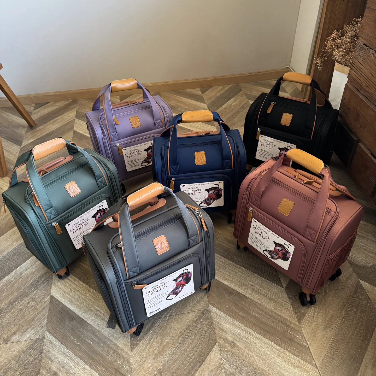 16 inch ultra light and silent boarding luggage, universal wheels, computer luggage, waterproof travel suitcase