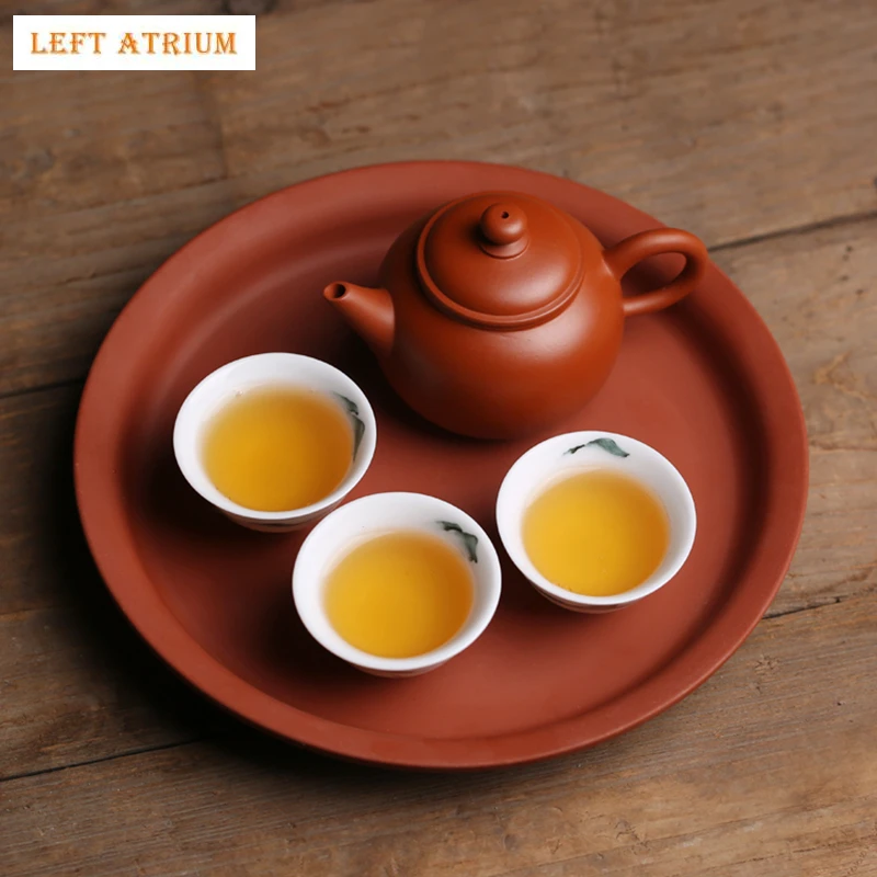 

Teapot Base Zhu Ni Teapot Trivets Saucer For Teapot Coin Kung Fu Tea Ceremony Chinese Tea Trays ChaoZhou Round Base