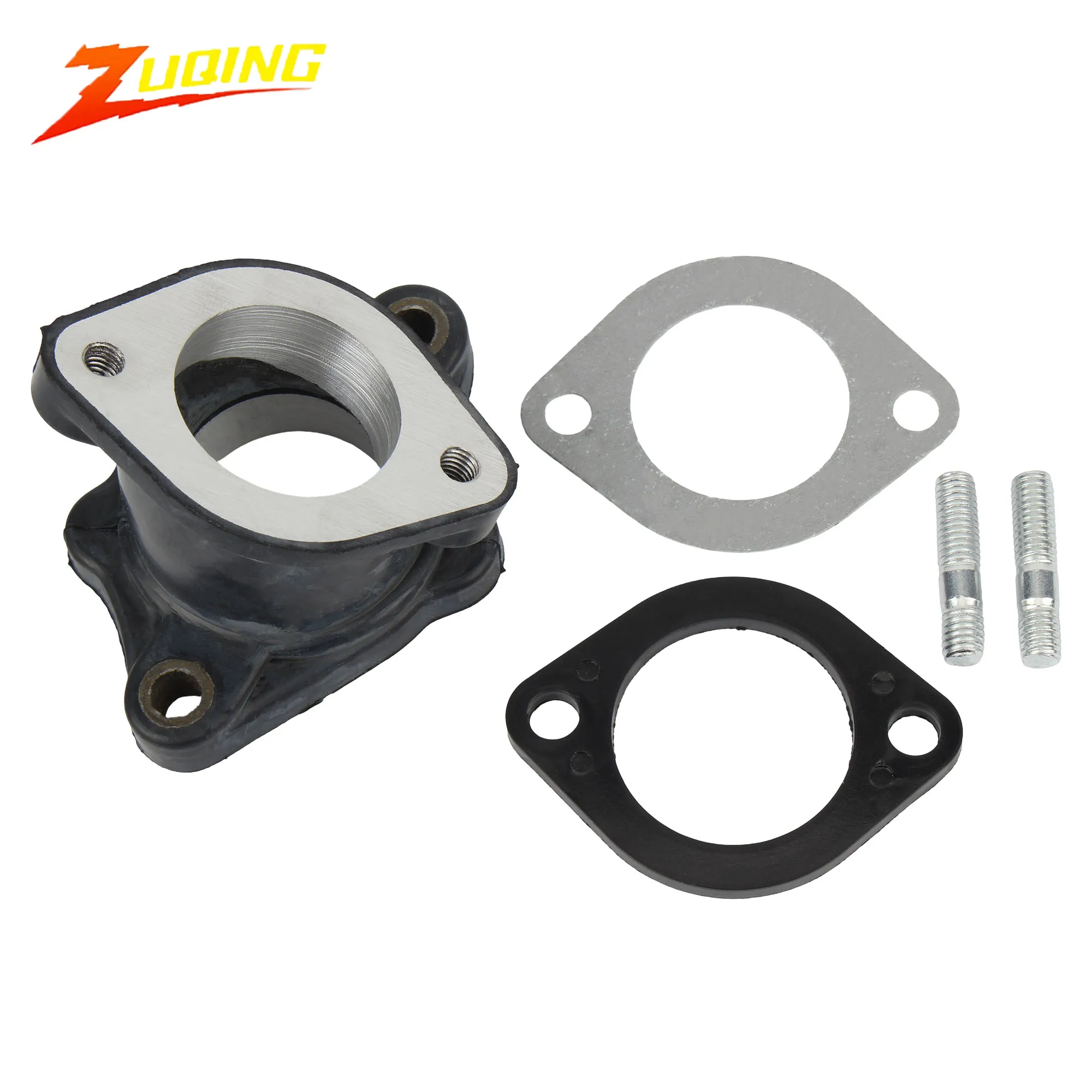 

For Honda Motocycle Carburetor Intake Manifold Angled interface 30mm XL125 XL185 ATC185 ATC200 TRX200 Motor Parts