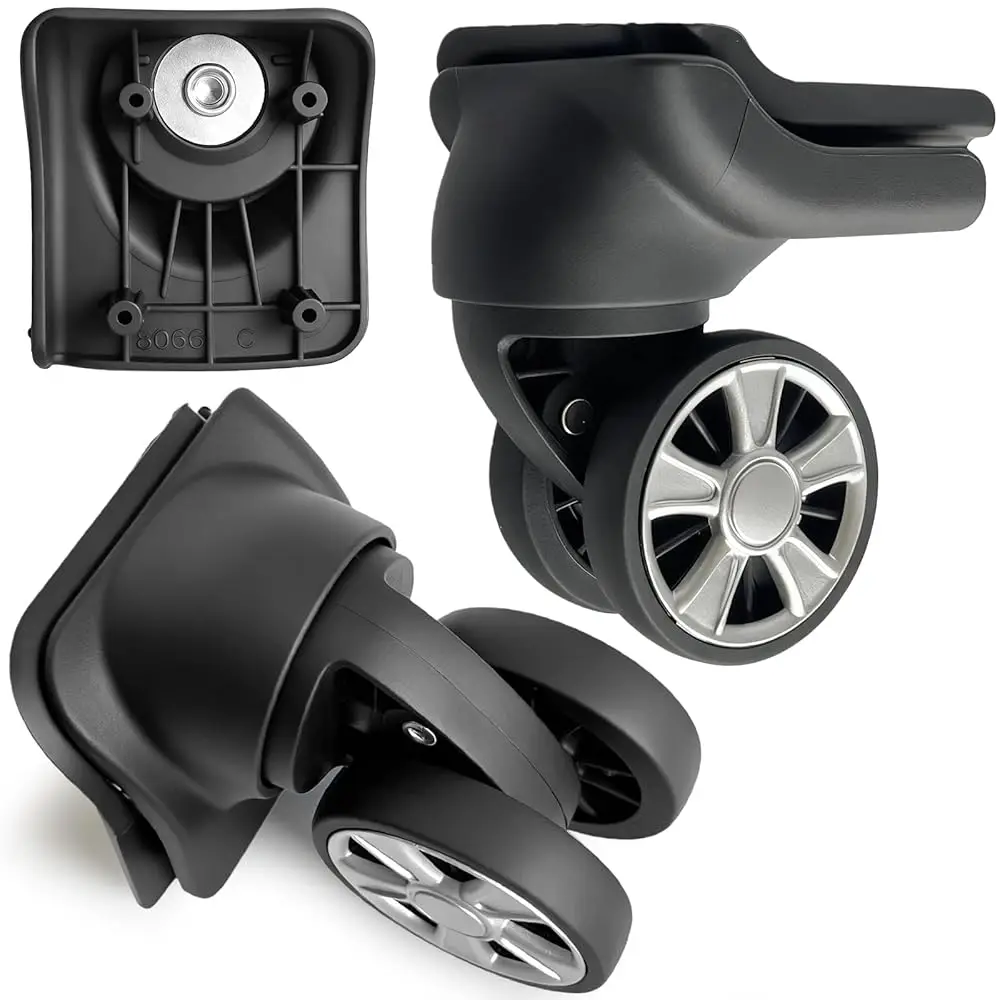 

Запасные колеса NUOZE Duel Spinner для чемоданов, роликовые колесики для дорожных сумок и багажа