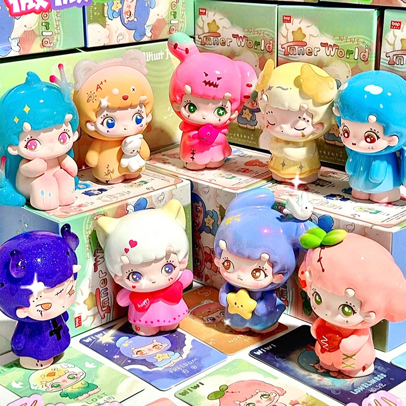 Wiwi Forest Inner World Series Blind Box Doll Cute Wiwi Girl Action Figure Surprise Bag Kawaii Mystery Box Ornament Toy Gifts