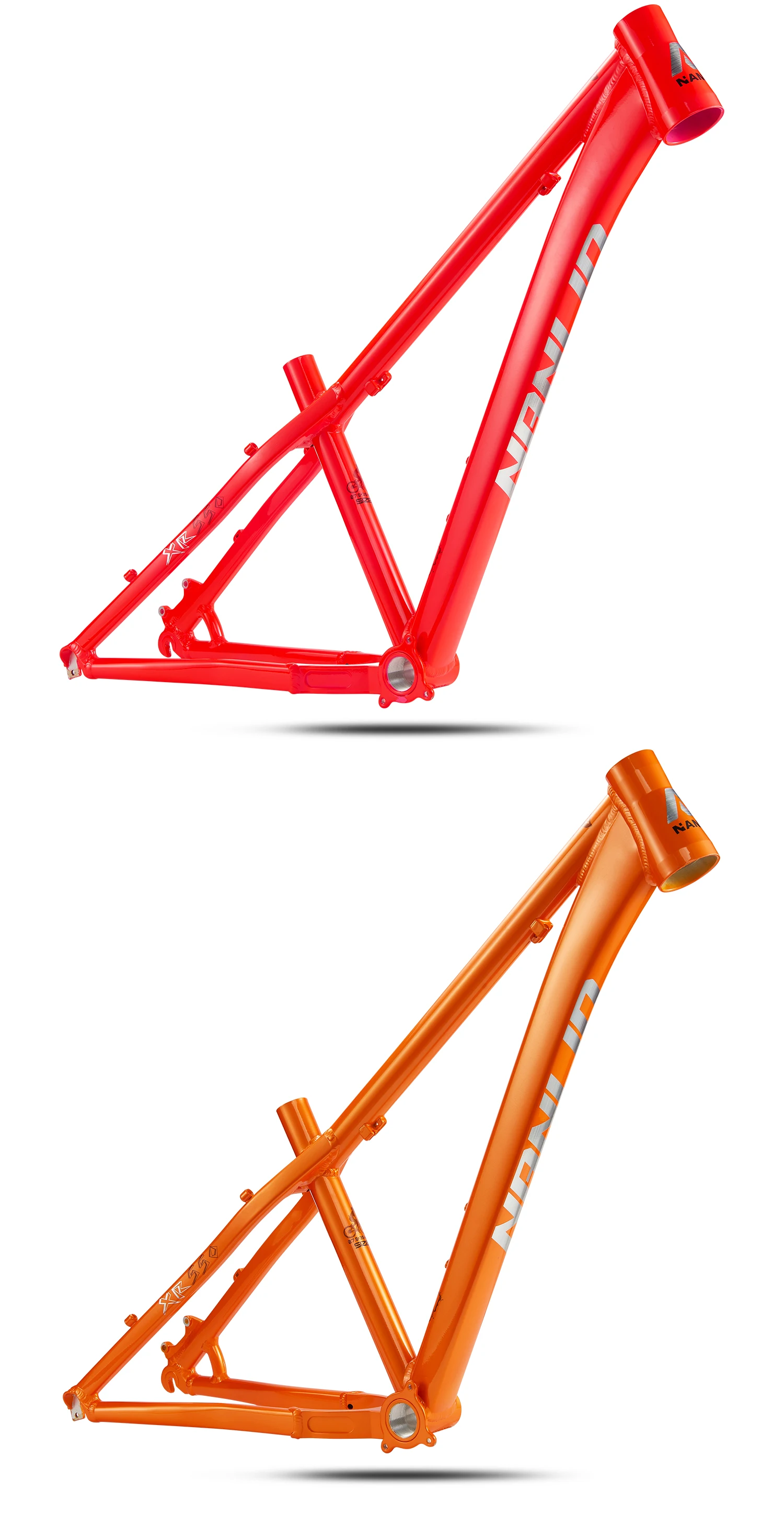NANLIO XR550 Dirt Jump Bike Rahmen 26 27,5 Zoll Aluminiumlegierung MTB Hardtail Rahmen QR Pump Track 4X mit Sattelstützenklemme – Detail 16