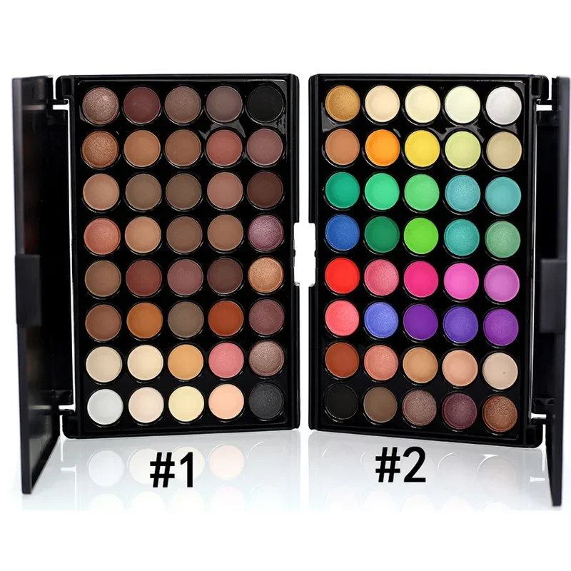 40 Colors Matte Pearl Shimmer Eyeshadow Palette Eye Shadow Cosmetic Makeup Powder Tint Color Pigment Eye Shadow Palette