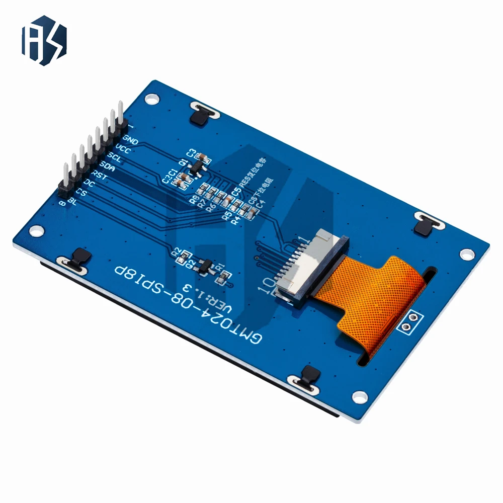 ‌ Módulo de exibição LCD TFT de 2,4 polegadas – Interface SPI RGB 240x320 com controlador ST7789, 65K cores e interface de 8 pinos para Arduino