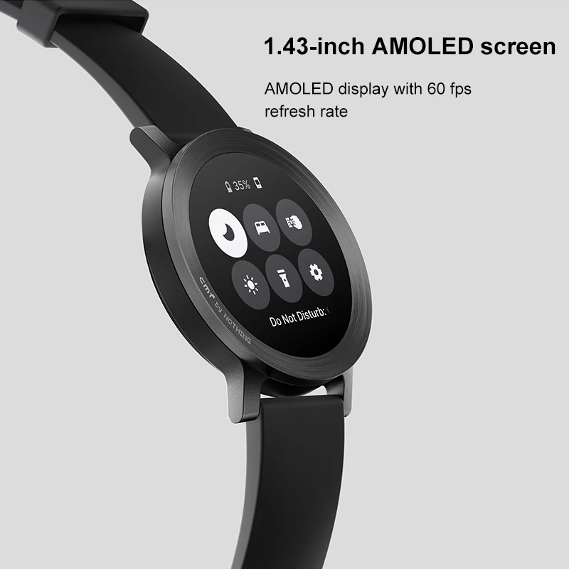 CMF by Nothing Watch 3 Pro 1.43"AMOLED Screen Dual-Band GPS Bluetooth Call Blood Oxygen Monitor 131 Sports Modes Smartwatch - Image 5