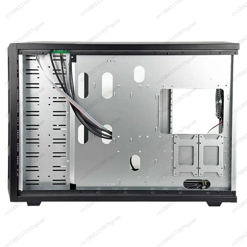 15-Disk Tower Server Chassis Hot-Swappable EATX Motherboard Multi-Graphics Card 360 Water Cooling Storage Workstation