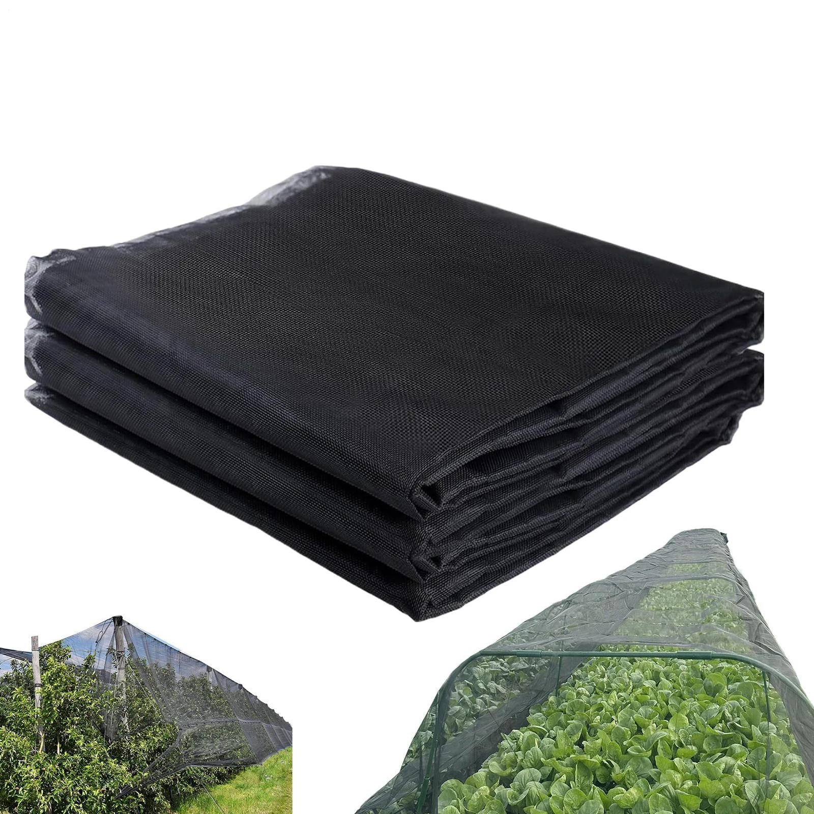 Garden Netting Pest Barrier Protection Row Cover Raised Bed Screen Mesh Net